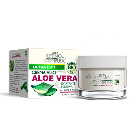 FACE CREAM SOOTHING PROTECTIVE ANTI-WRINKLE ALOE VERA 50 ML