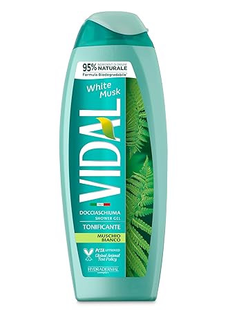 VIDAL BODY WASH WHITE MUSK 500 ML