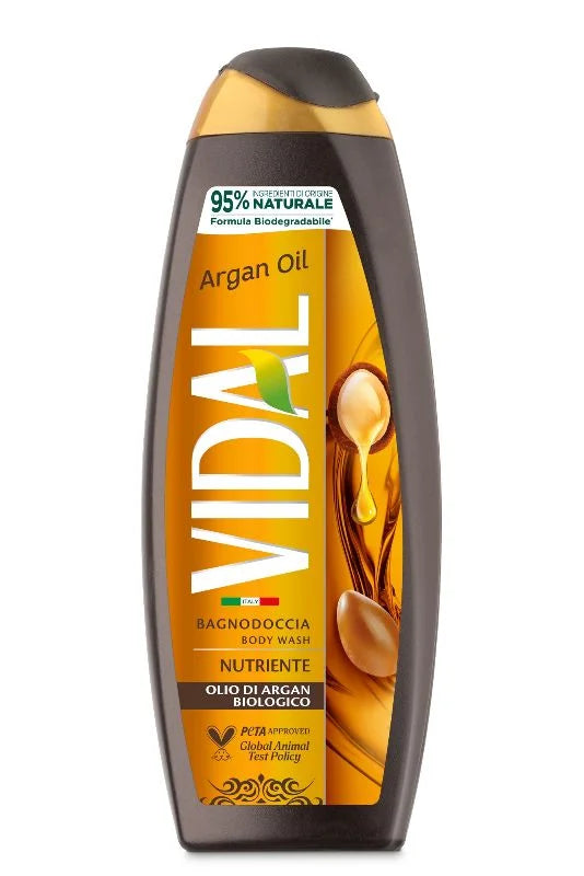 VIDAL BODY WASH ARGAN OIL 500 ML