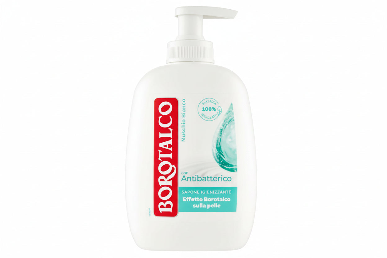 BOROTALCO LIQUID SOAP WHITE MUSK 250 ML