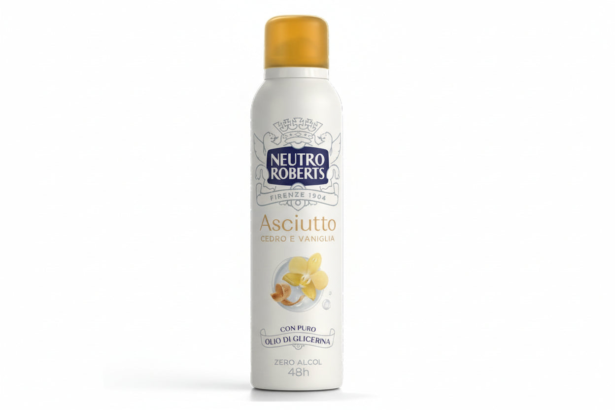 NEUTRO ROBERTS ASCIUTTO CEDAR AND VANILLA DEO SPRAY 48H 150 ML