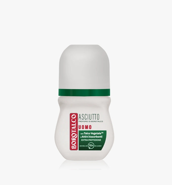 BOROTALCO DEO ROLL ON UOMO ASCIUTTO 50 ML