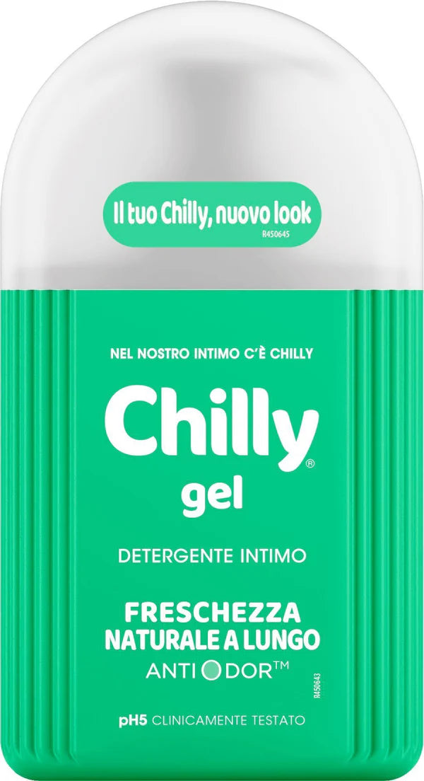 CHILLY INTIMATE HYGIENE GEL FRESH FORMULA 200 ML GREEN