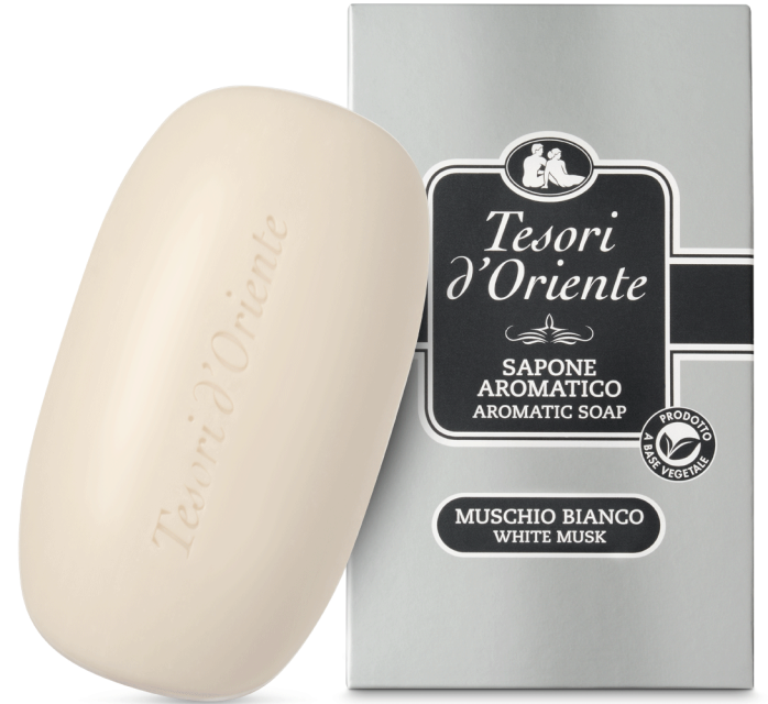 TESORI D'ORIENTE BAR SOAP WHITE MUSK 150GR