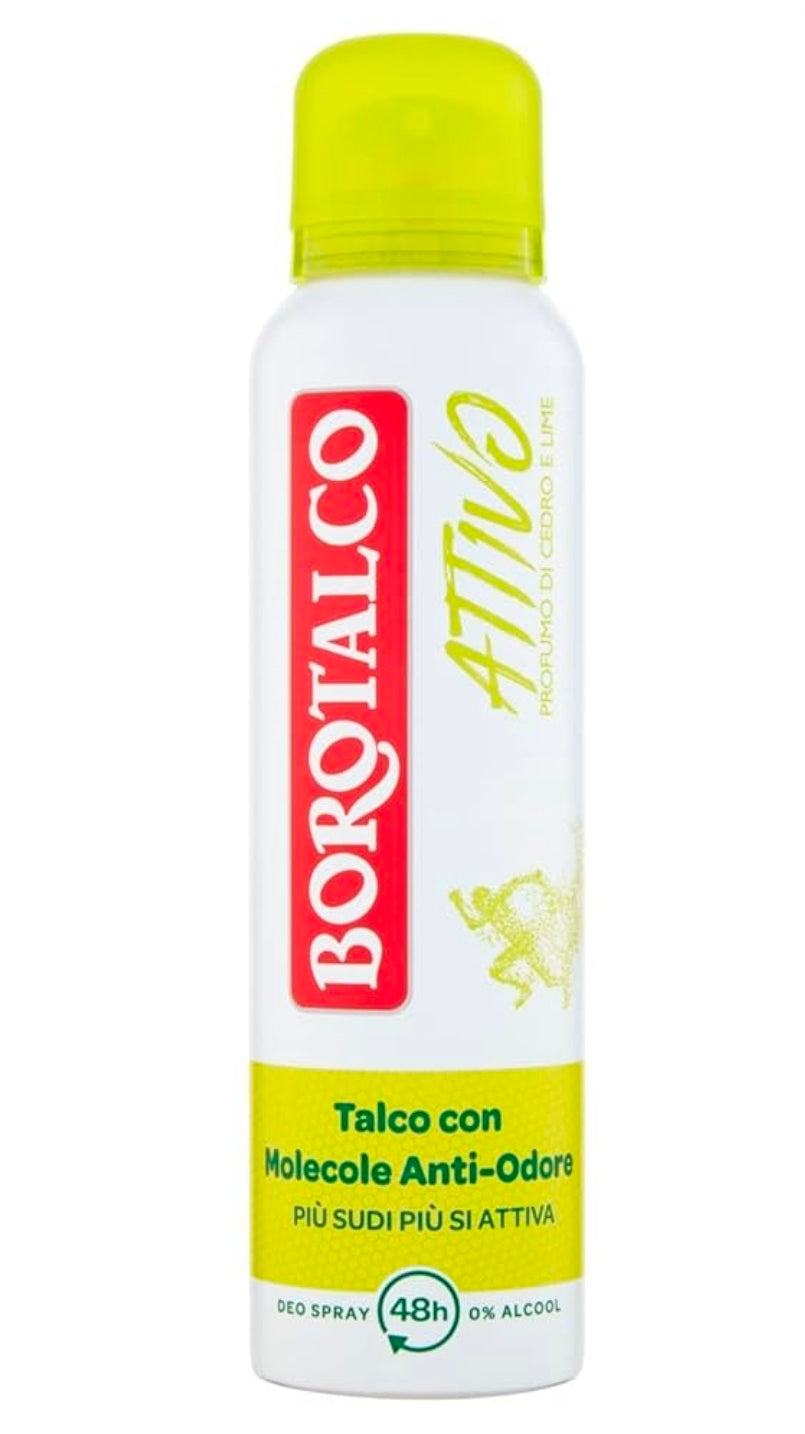 BOROTALCO ATTIVO CREDO E LIME  DEO SPRAY 150 ML