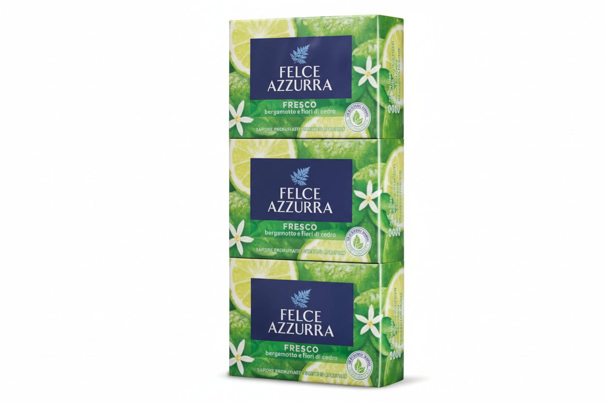 FELCE AZZURRA FRESCO BAR SOAP 3 PCS
