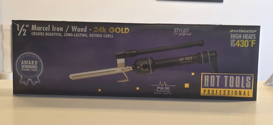 HOT TOOLS   1/2" MARCEL CURLING IRON (13 MM)