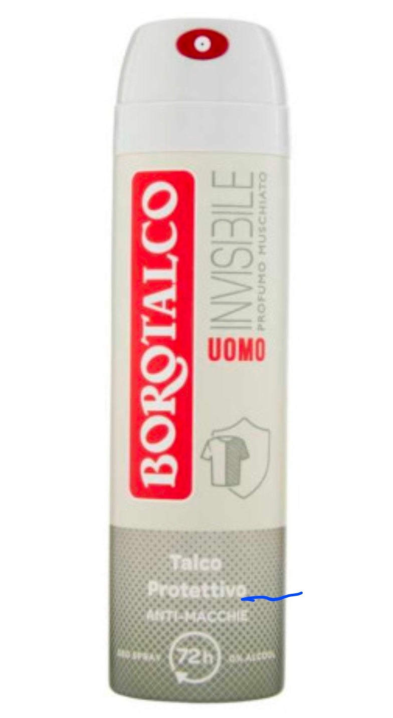 BOROTALCO DEO SPRAY UOMO INVISIBILE 150 ML