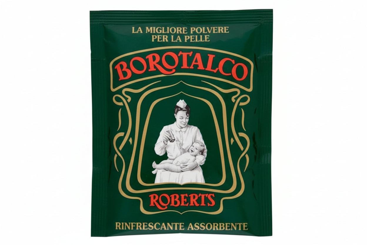 ROBERTS BOROTALCO TALCUM POWDER IN A BAG 100g.