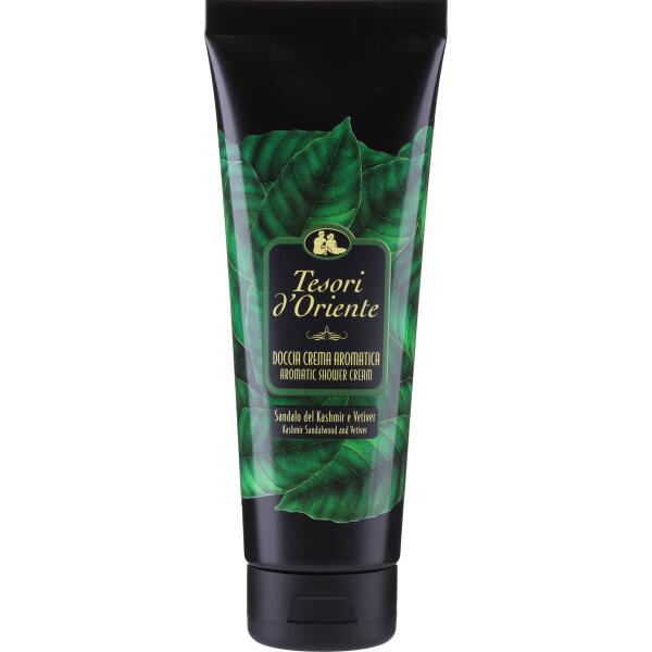 TESORI D'ORIENTE AROMATIC SHOWER CREAM KASHMIR SANDALWOOD AND VETIVER 250 ML