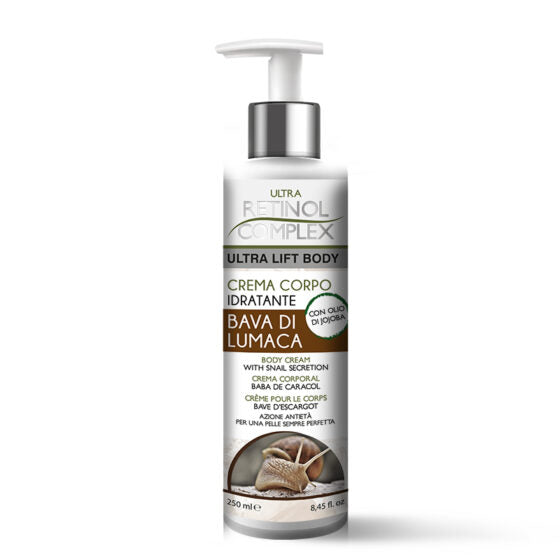 BODY CREAM MOISTURIZING  WITH SNAIL SLIME 250 ML