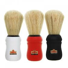 OMEGA 49 PROFESSIONAL BOAR BRISTLE SHAVING BRUSH