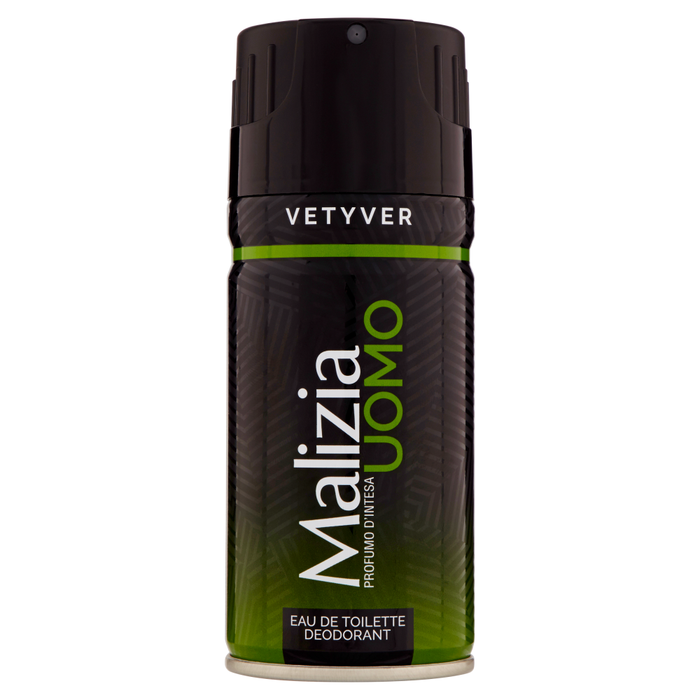 MALIZIA UOMO VETYVER DEO SPRAY 150 ML