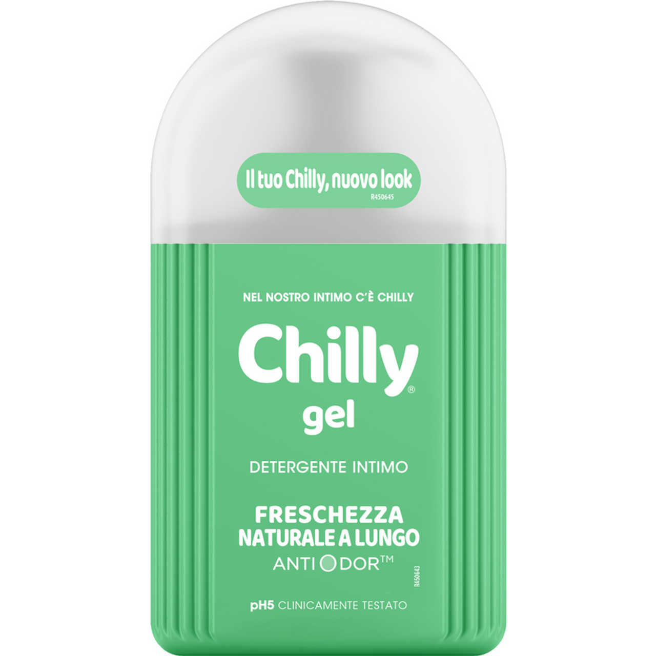 CHILLY INTIMATE HYGIENE GEL FRESH FORMULA 200 ML GREEN