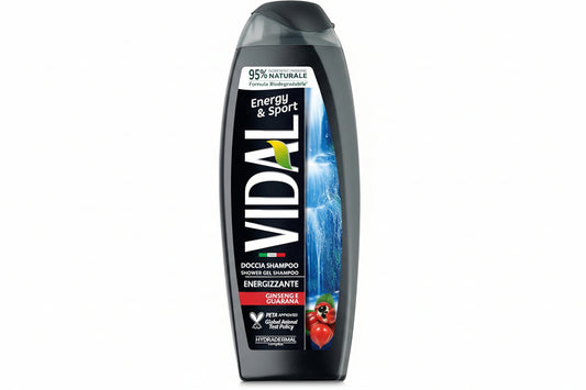 VIDAL BODY WASH ENERGY & SPORT 500 ML