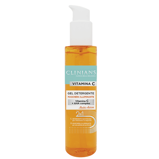 CLINIANS CLEANSING GEL VITAMINA C    2 IN 1     150 ML