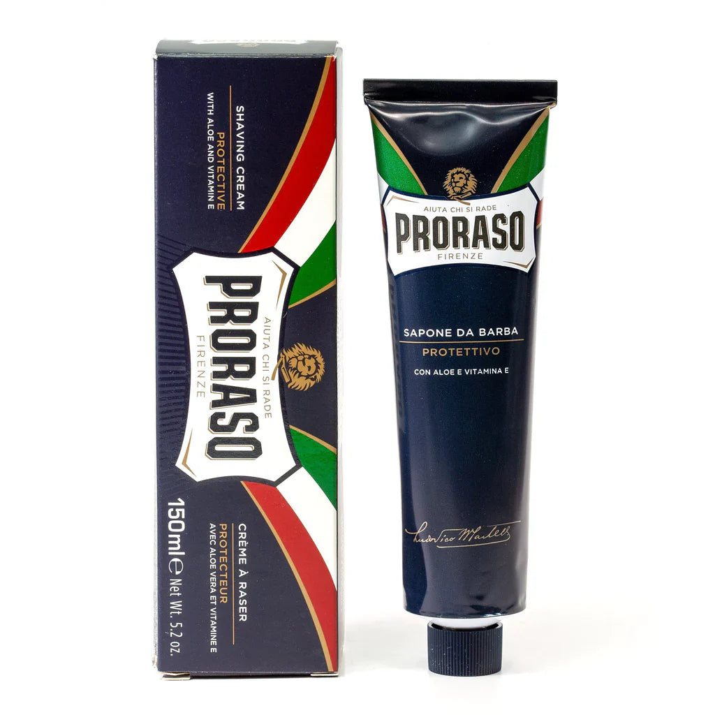 PRORASO SHAVING CREAM IN TUBE (ALOE & VITAMIN E)