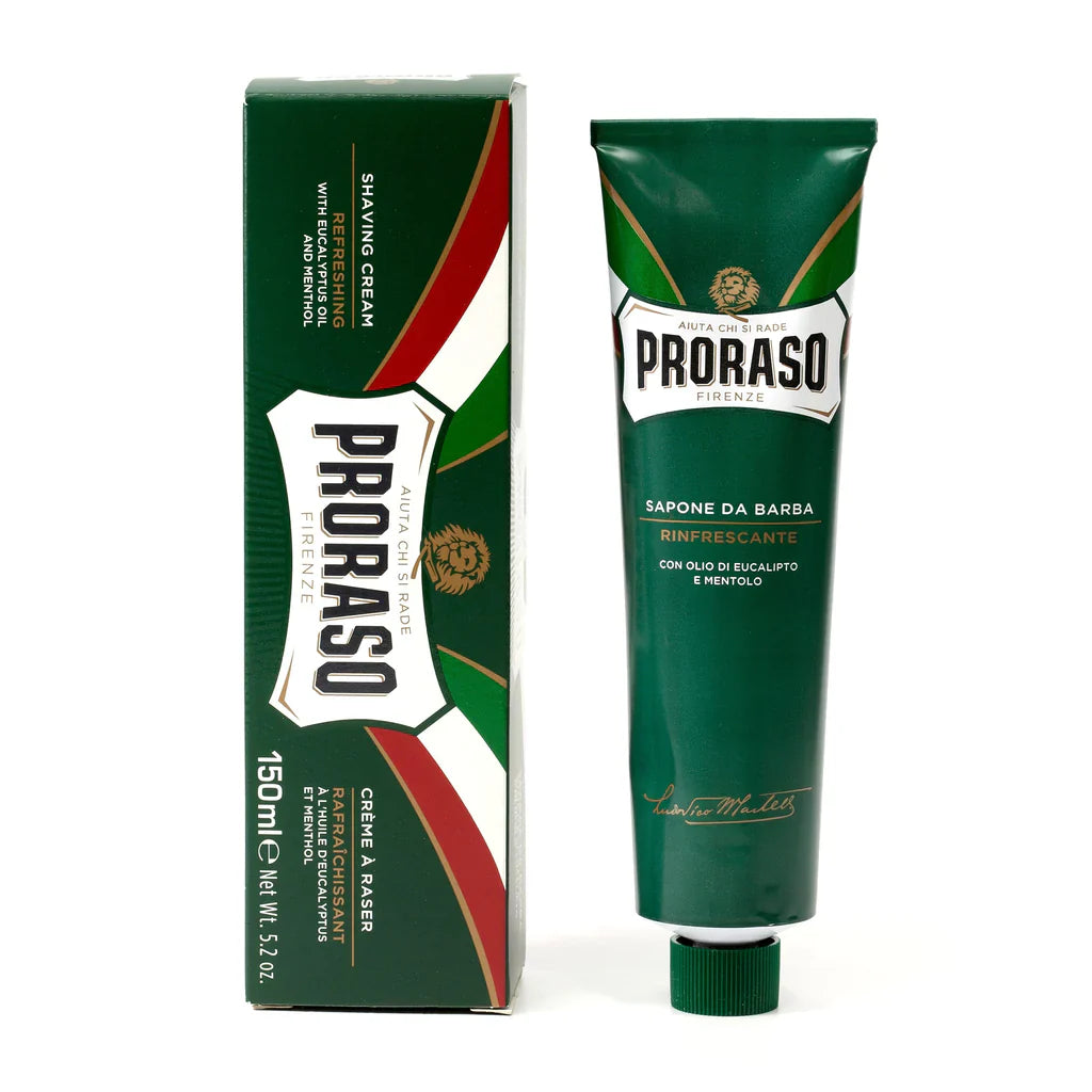 PRORASO SHAVING CREAM WITH EUCALYPTUS AND MENTHOL 150 ML.