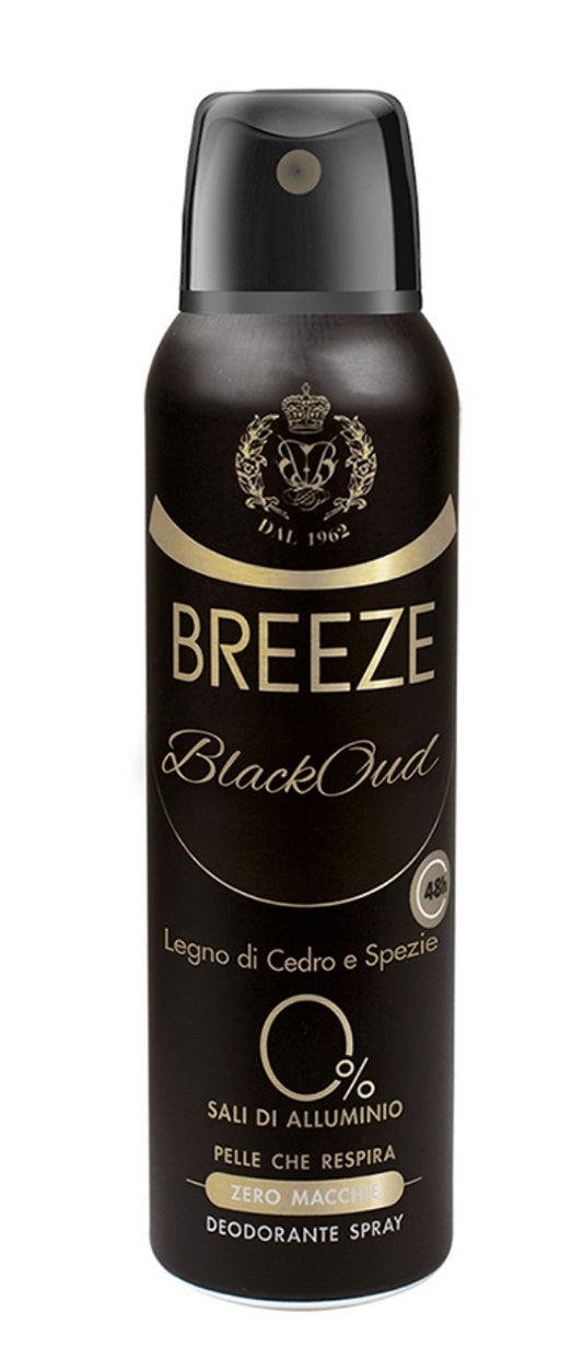 BREEZE DEO SPRAY BLACK OUD 150 ML