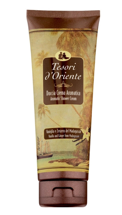 TESORI D'ORIENTE AROMATIC SHOWER CREAM VANILLA AND GINGER  250ML