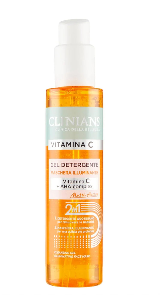 CLINIANS CLEANSING GEL VITAMINA C    2 IN 1     150 ML