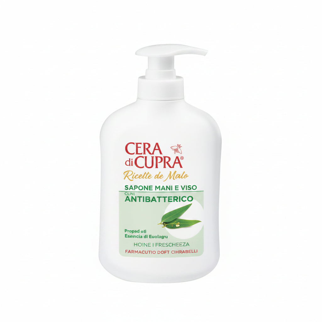 CERA DI CUPRA HAND AND FACE LIQUID SOAP ANTIBATTERICO 200 ML