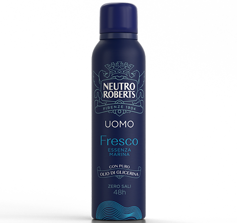 NEUTRO ROBERTS UOMO FRESCO ESSENZA MARINA DEO SPRAY 48H 150 ML