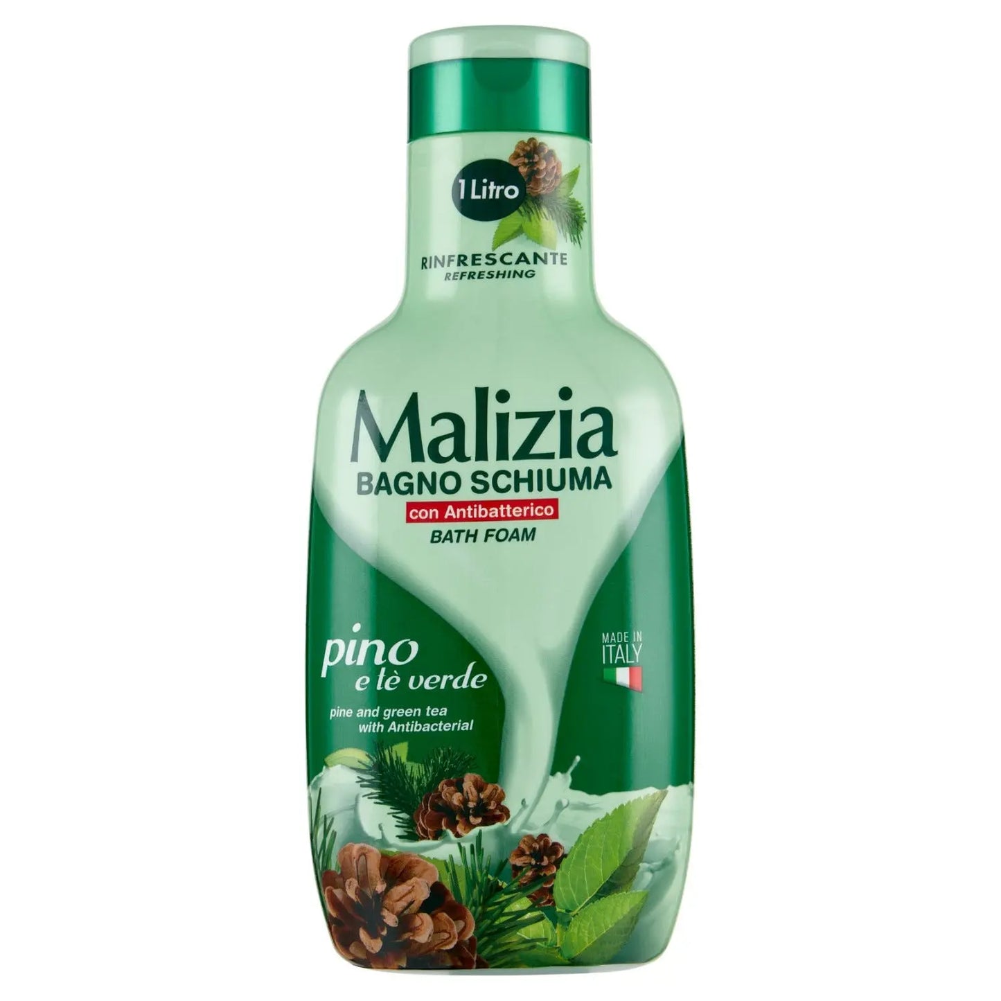 MALIZIA BODY WASH PINE AND GREEN TEA 1000 ML