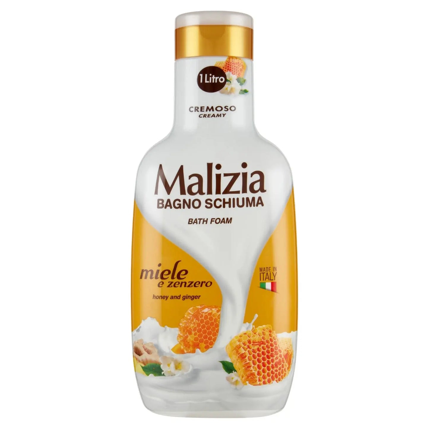 MALIZIA BODY WASH HONEY AND GINGER 1000 ML