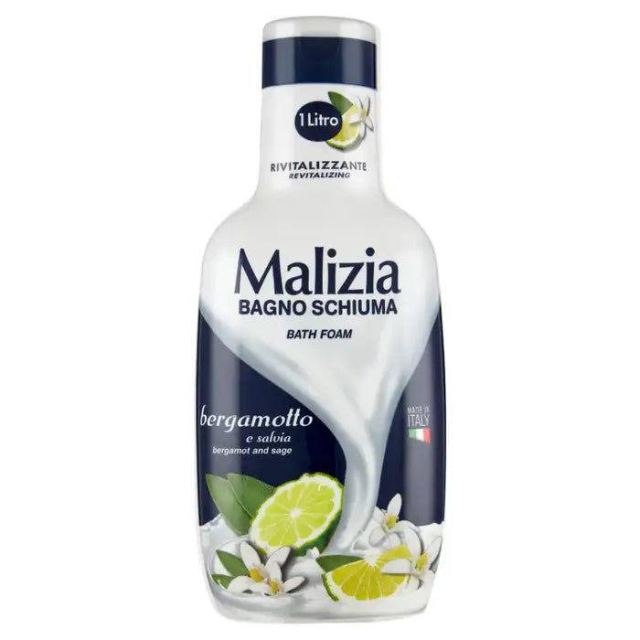 MALIZIA BODY WASH BERGAMOT AND SAGE 1000 ML