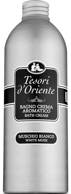 TESORI D'ORIENTE WHITE MUSK AROMATIC BATH CREAM 500 ML