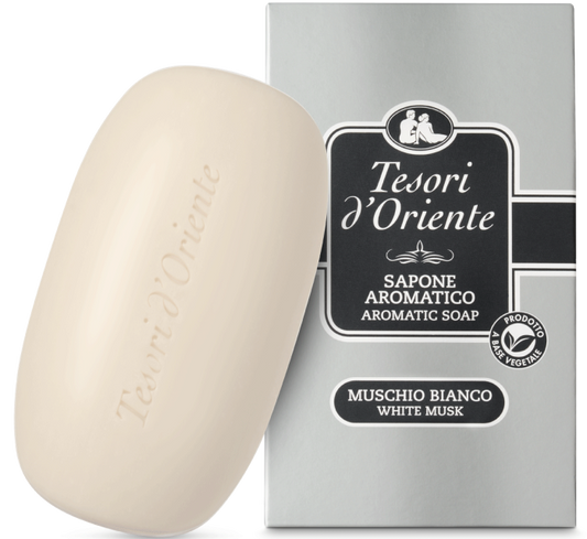 TESORI D'ORIENTE BAR SOAP WHITE MUSK 150GR