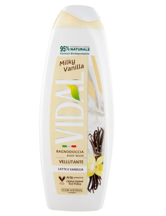 VIDAL BODY WASH MILKY VANILLA 500 ML