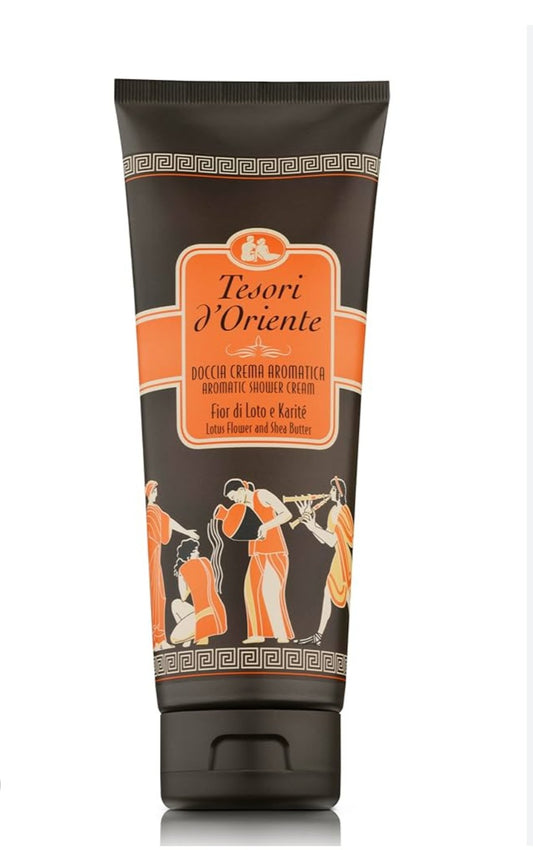 TESORI D'ORIENTE AROMATIC SHOWER CREAM LOTUS FLOWER AND SHEA BUTTER 250ML