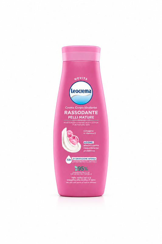 LEOCREMA MOISTURIZING FIRMING BODY LOTION FOR MATURE SKIN 400ML