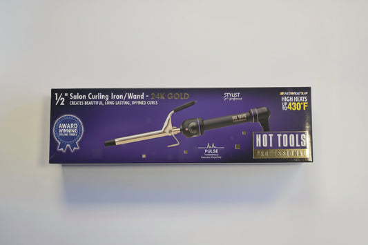 HOT TOOLS   1/2" CURLING IRON (13 MM)